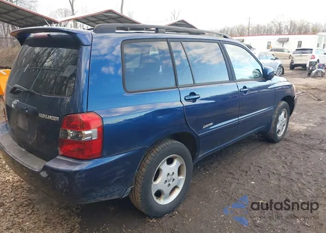 2007 Toyota Highlander Limited V6 z USA, uszkodzony, nr VIN JTEEP21A770200156